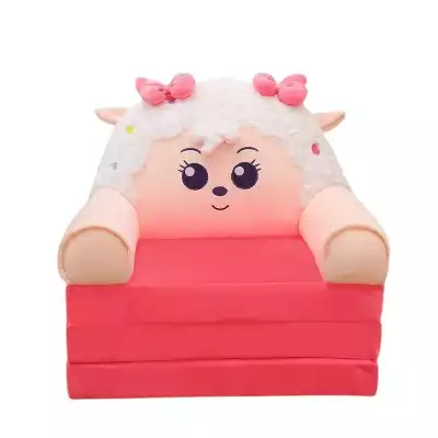 Диван-игрушка детское овечка 60x50x40 см, розовый